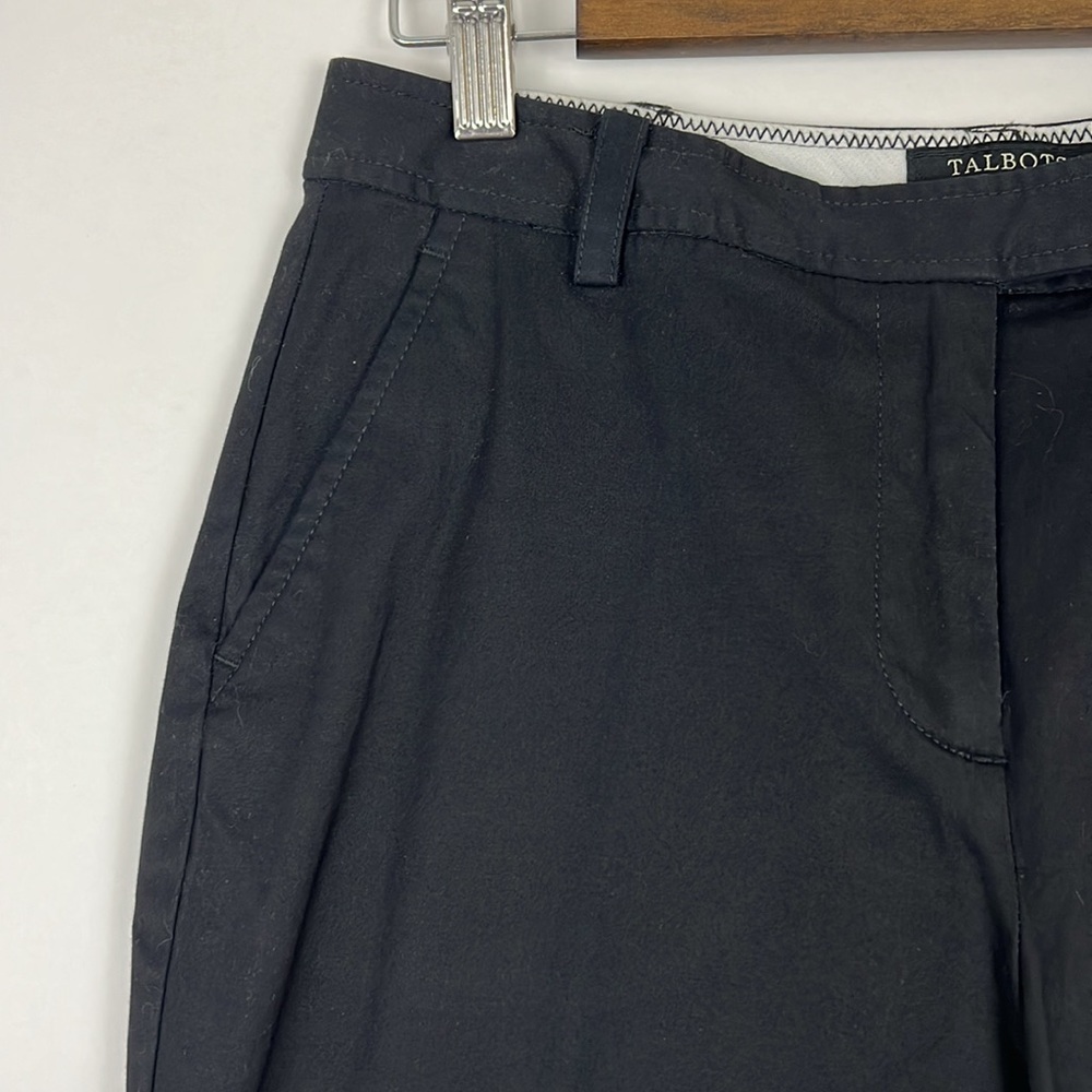 Talbots Petites Heritage black dress pants Sz 4P - Picture 7 of 12